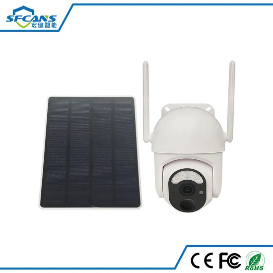 WiFi 태양 전지 패널 전원 4G SIM 카드 배터리 보안 방수 CCTV 카메라